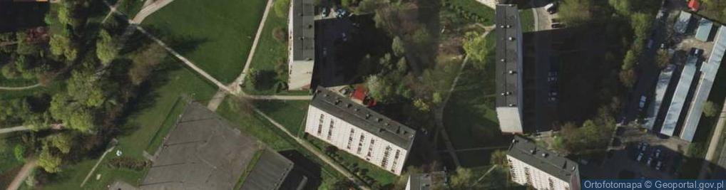 Zdjęcie satelitarne Trafostacja