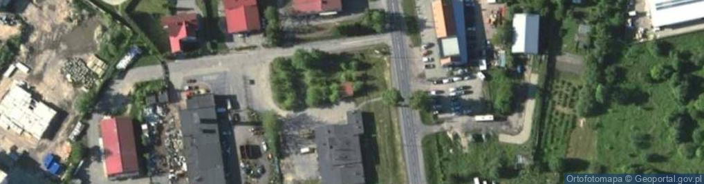 Zdjęcie satelitarne Trafostacja