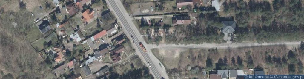 Zdjęcie satelitarne Trafostacja