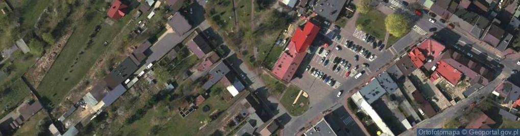Zdjęcie satelitarne Trafostacja