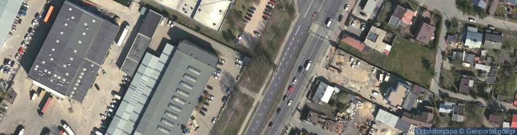 Zdjęcie satelitarne Trafostacja