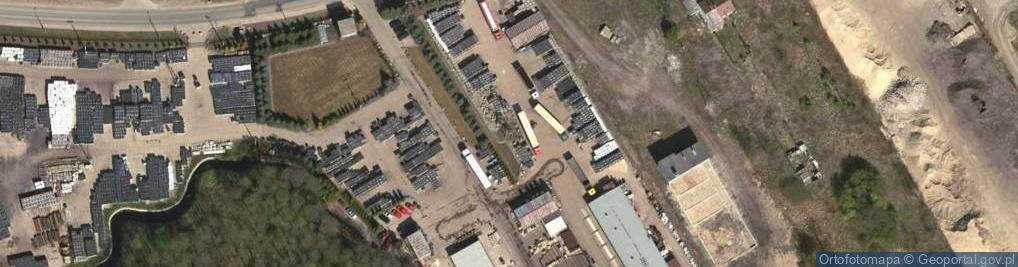Zdjęcie satelitarne Trafostacja