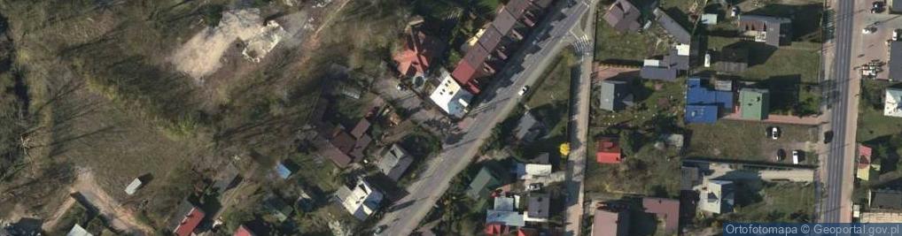 Zdjęcie satelitarne Trafostacja
