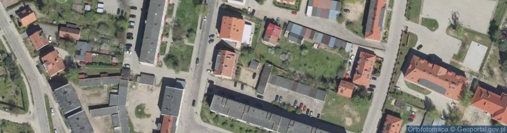 Zdjęcie satelitarne Trafostacja