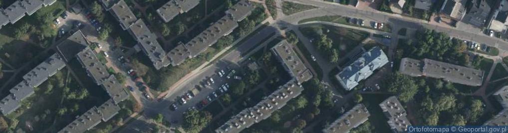 Zdjęcie satelitarne Trafostacja