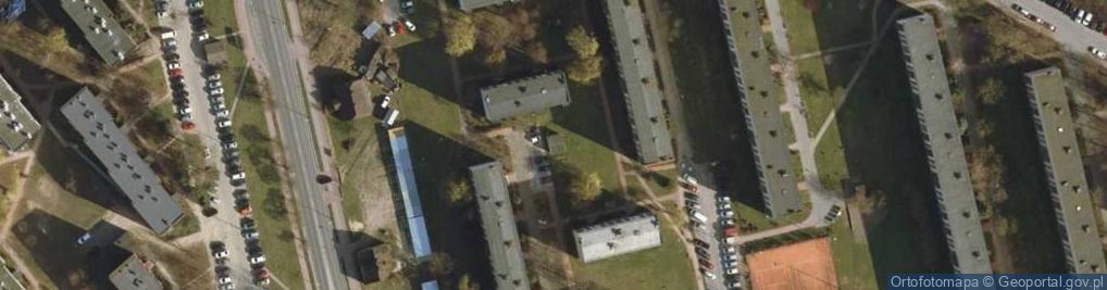 Zdjęcie satelitarne Trafostacja