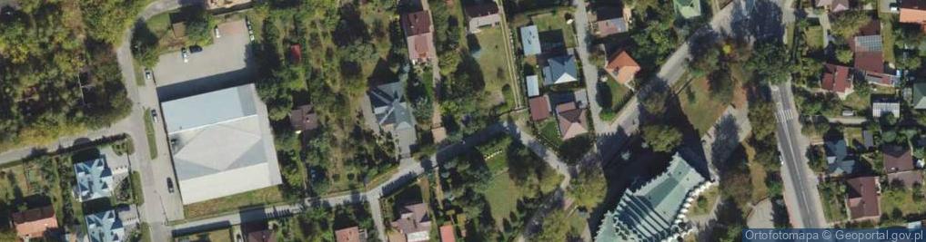 Zdjęcie satelitarne Trafostacja