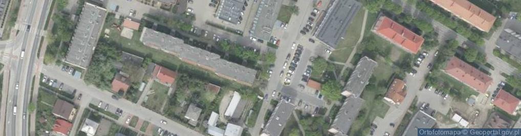 Zdjęcie satelitarne Trafostacja