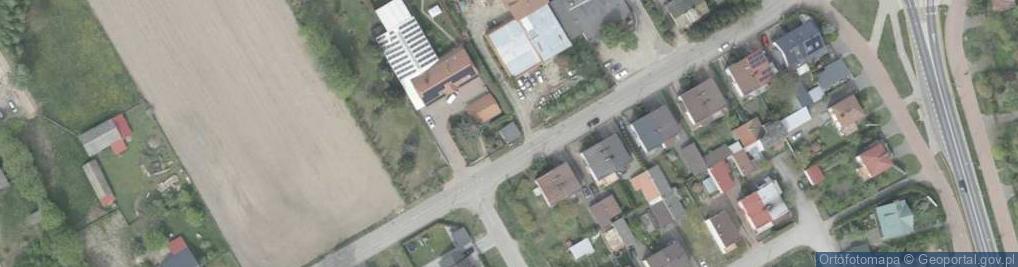 Zdjęcie satelitarne Trafostacja
