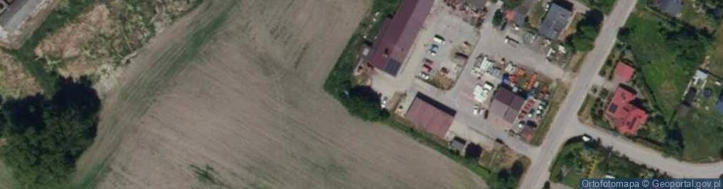 Zdjęcie satelitarne Trafostacja