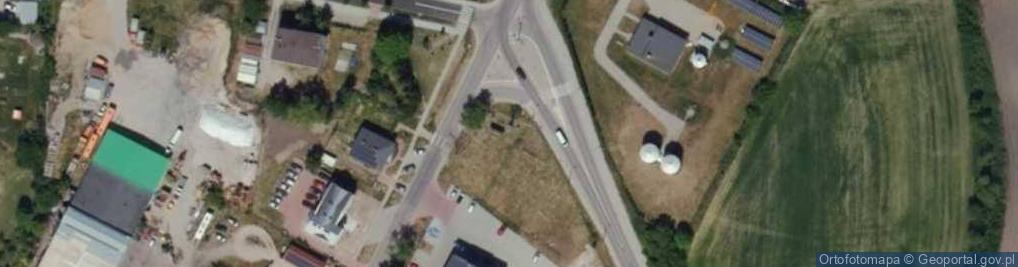 Zdjęcie satelitarne Trafostacja