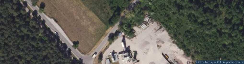 Zdjęcie satelitarne Trafostacja