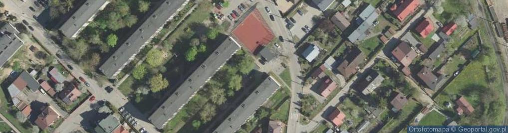 Zdjęcie satelitarne Trafostacja