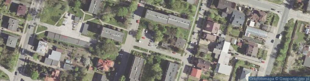 Zdjęcie satelitarne Trafostacja