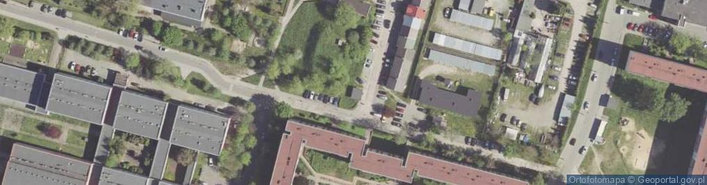 Zdjęcie satelitarne Trafostacja