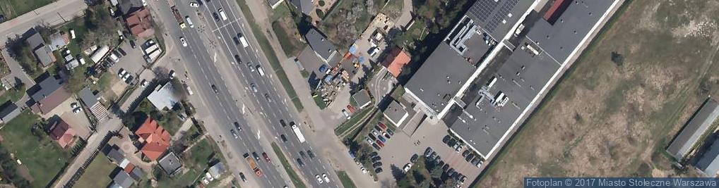Zdjęcie satelitarne Trafostacja