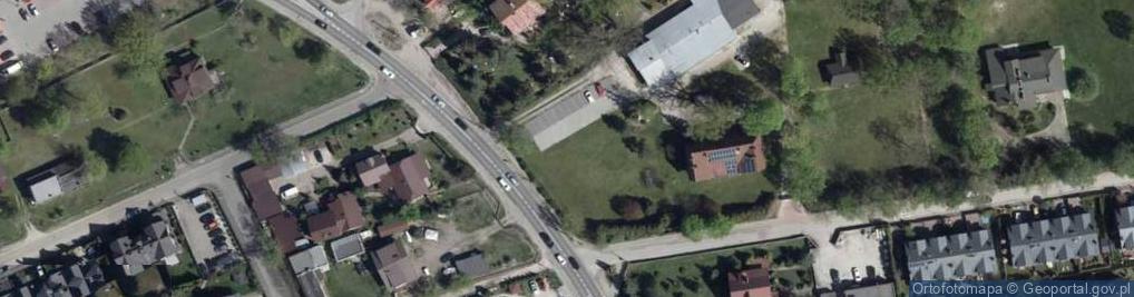 Zdjęcie satelitarne Trafostacja