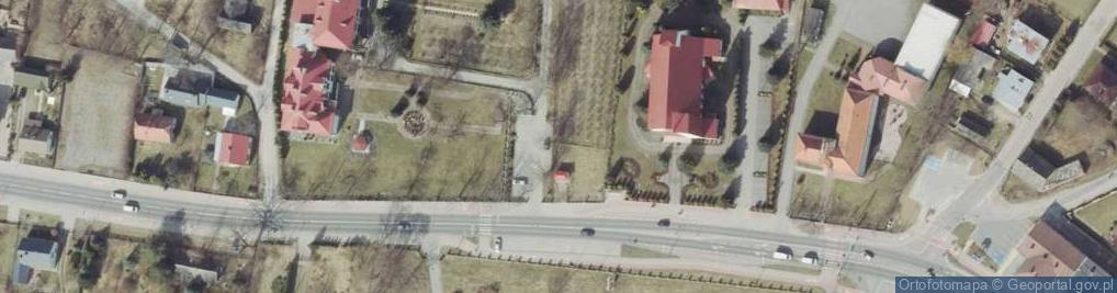 Zdjęcie satelitarne Trafostacja