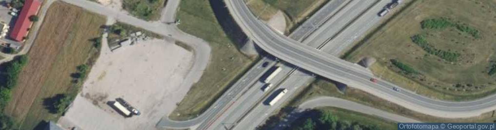 Zdjęcie satelitarne Trafostacja