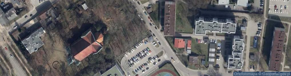 Zdjęcie satelitarne Trafostacja