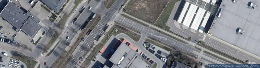 Zdjęcie satelitarne Trafostacja