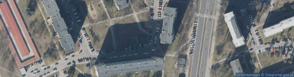 Zdjęcie satelitarne Trafostacja