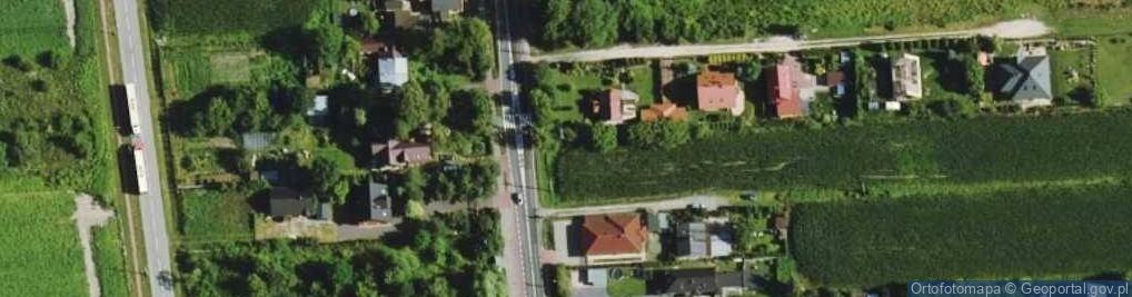 Zdjęcie satelitarne Trafostacja