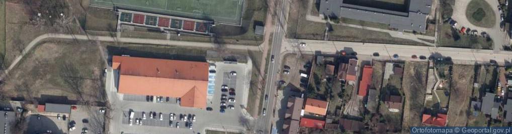 Zdjęcie satelitarne Trafostacja