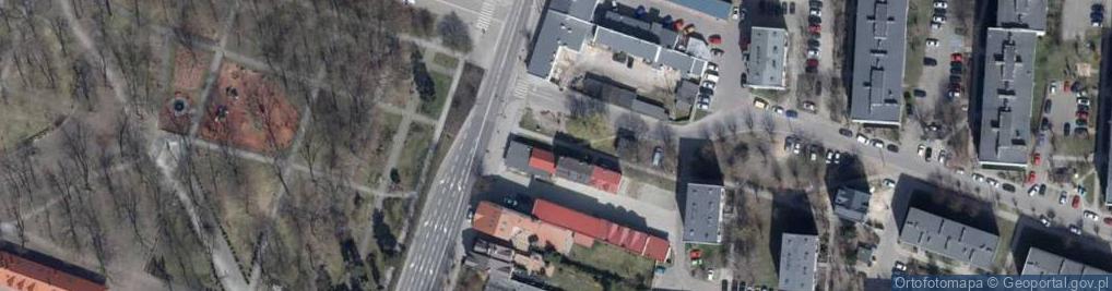 Zdjęcie satelitarne Trafostacja