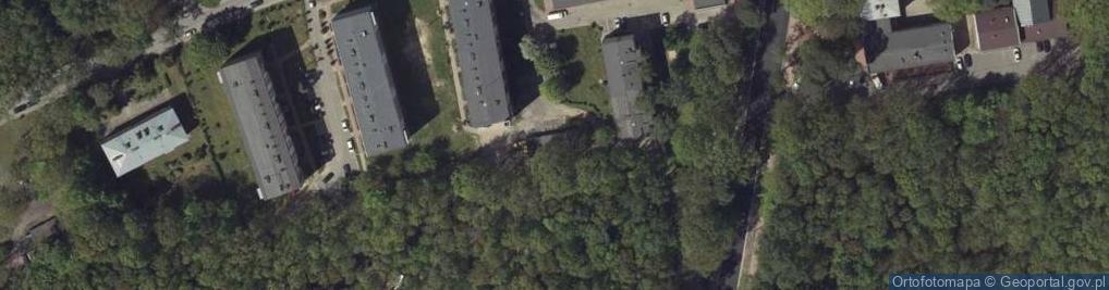 Zdjęcie satelitarne Trafostacja
