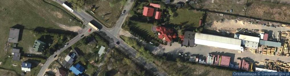 Zdjęcie satelitarne Trafostacja