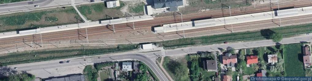 Zdjęcie satelitarne Trafostacja