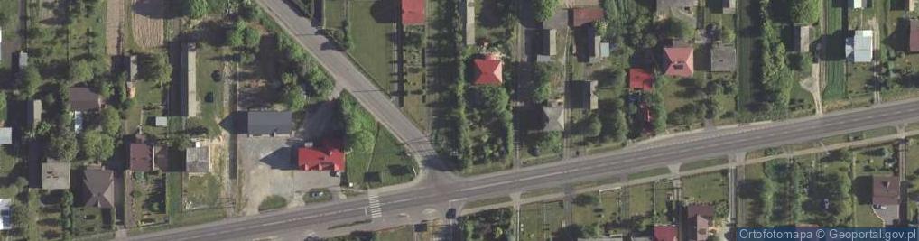 Zdjęcie satelitarne Trafostacja