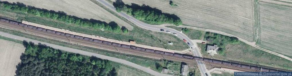 Zdjęcie satelitarne Trafostacja