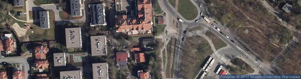 Zdjęcie satelitarne Trafostacja
