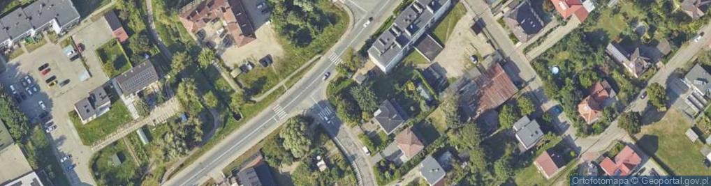 Zdjęcie satelitarne Trafostacja