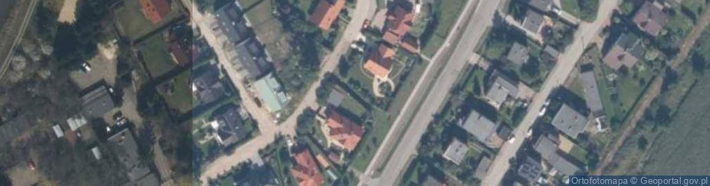 Zdjęcie satelitarne Trafostacja