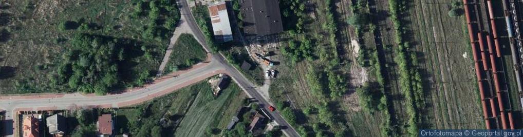 Zdjęcie satelitarne Trafostacja