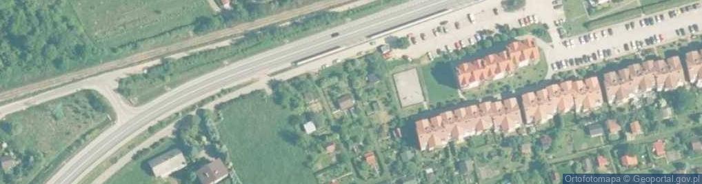 Zdjęcie satelitarne Trafostacja