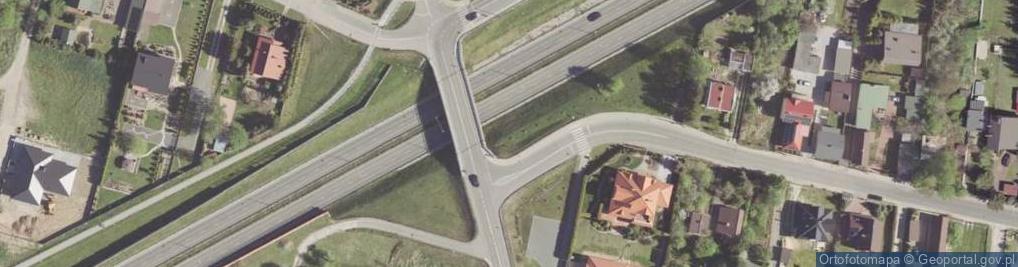 Zdjęcie satelitarne Trafostacja