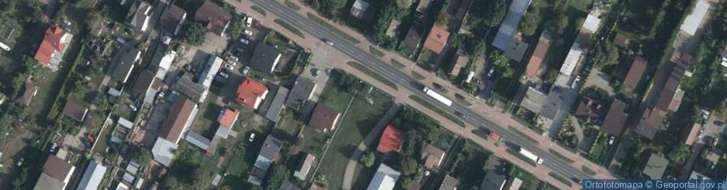 Zdjęcie satelitarne Trafostacja