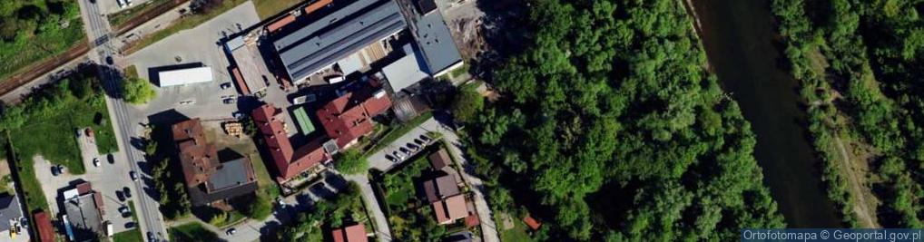 Zdjęcie satelitarne Trafostacja