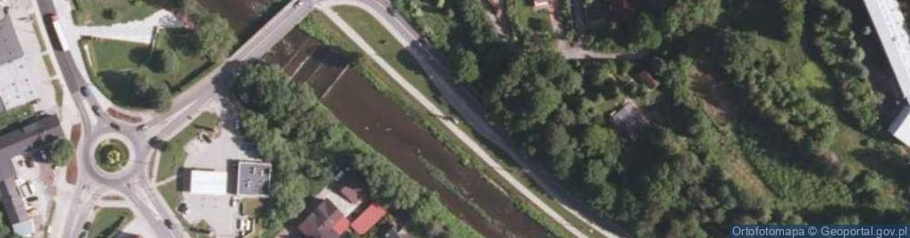 Zdjęcie satelitarne Trafostacja