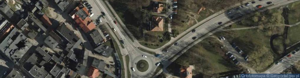 Zdjęcie satelitarne Trafostacja