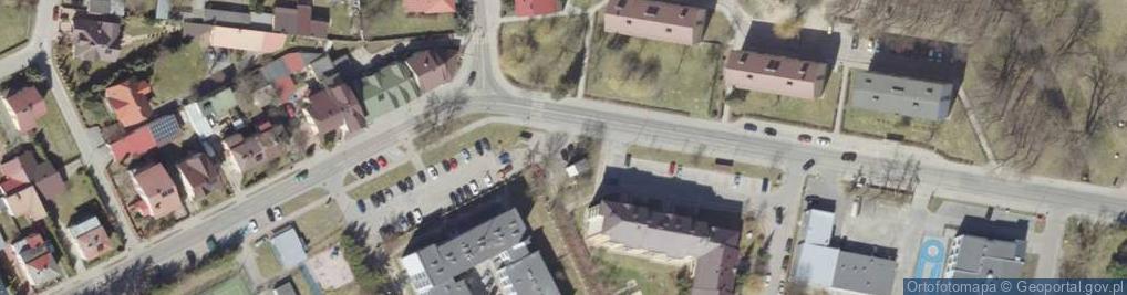 Zdjęcie satelitarne Trafostacja