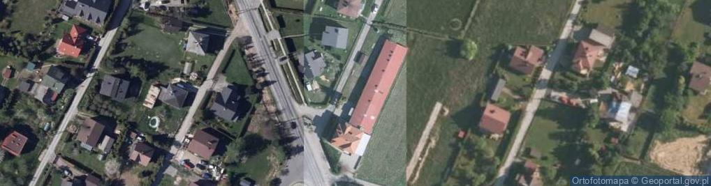 Zdjęcie satelitarne Trafostacja