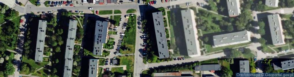 Zdjęcie satelitarne Trafostacja