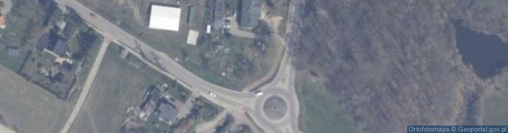 Zdjęcie satelitarne Trafostacja