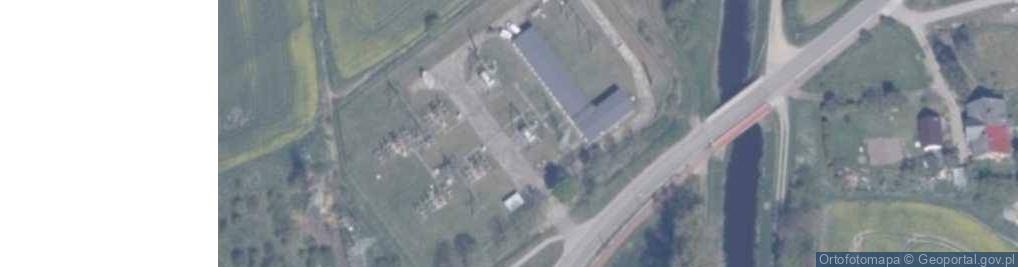 Zdjęcie satelitarne Trafostacja