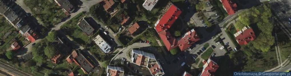 Zdjęcie satelitarne Trafostacja